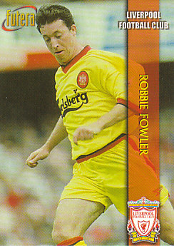 Robbie Fowler Liverpool 1998 Futera Fans' Selection #15
